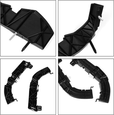 4PCS Compatible with Dodge Challenger Bumper Support Brackets 2015-2021, Left Driver and Right Passenger Side Front Fascia Bumper Bracket Retainer Repalcement Replaces for 68375014AA 68375013AA in Saudi Arabia