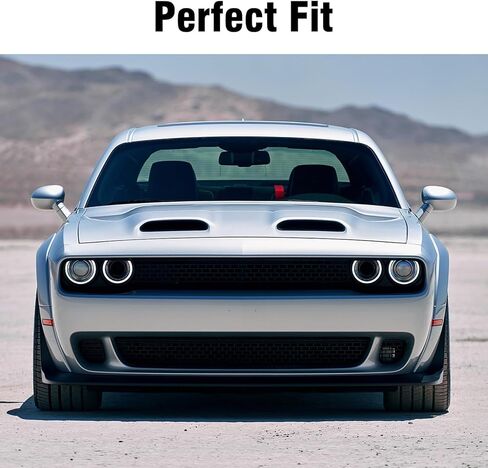 4PCS Compatible with Dodge Challenger Bumper Support Brackets 2015-2021, Left Driver and Right Passenger Side Front Fascia Bumper Bracket Retainer Repalcement Replaces for 68375014AA 68375013AA in Saudi Arabia