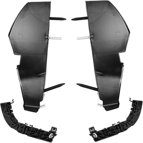 4PCS Compatible with Dodge Challenger Bumper Support Brackets 2015-2021, Left Driver and Right Passenger Side Front Fascia Bumper Bracket Retainer Repalcement Replaces for 68375014AA 68375013AA in Saudi Arabia