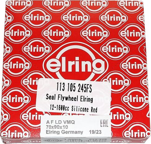 أداء IAP 113105245FS Elring الختم الرئيسي الخلفي للعلامة التجارية متوافق مع مجموعة مختارة من سيارات Volkswagen 1200-1600cc النوع 1 (الخنفساء)، النوع 2 (الحافلة)، النوع 3 (Squreback، Notchback، Fastback)، Karmann Ghia، Super Beetle in Kuwait