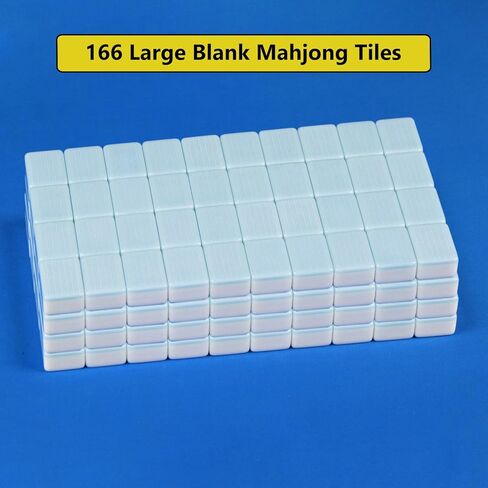 1.4-inch Blank Mahjong Tile Blue 166 Blank Mahjong Tile Set in Saudi Arabia