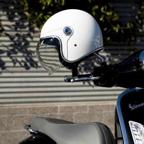 Biltwell Tahoe Gloss White Motorcycle Helmet DOT ECE R22.06 in Saudi Arabia