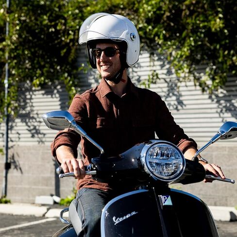 Biltwell Tahoe Gloss White Motorcycle Helmet DOT ECE R22.06 in Saudi Arabia