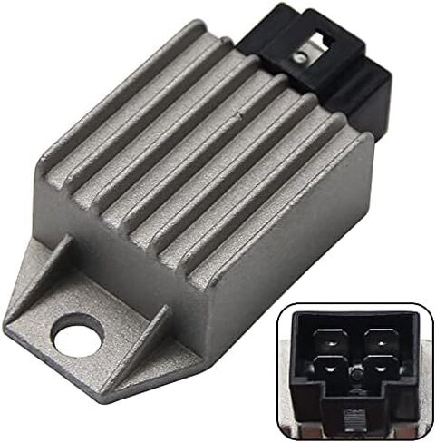 Voltage Regulator Rectifier Suitable for Honda C50 C90 EZ90 CUB,ST50/ST70 DAX,SB50/SE50 SE50P,NH80 Aero,CH80 Elite,NE50 Vision,NH90 Yupy Lead 90,NQ50 Spree OEM:31600-GW0-004 Rectifier in Kuwait