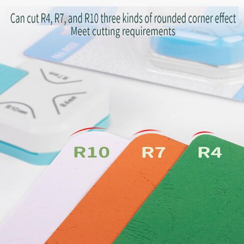 أداة تدوير زوايا الورق 3 في 1 (R4mm+R7mm+R10mm، خرامة للحرف اليدوية، القاطع، لوحة ثقب الأظرف، ثقب الثقب، مشاريع DIY، قطع الصور، صنع البطاقات وسجل القصاصات واليوميات in Kuwait