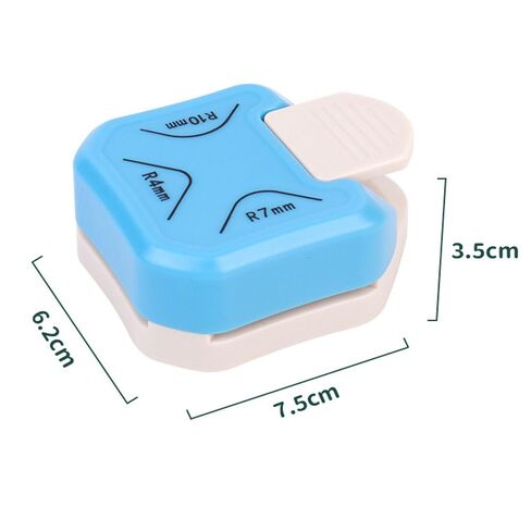 أداة تدوير زوايا الورق 3 في 1 (R4mm+R7mm+R10mm، خرامة للحرف اليدوية، القاطع، لوحة ثقب الأظرف، ثقب الثقب، مشاريع DIY، قطع الصور، صنع البطاقات وسجل القصاصات واليوميات in Kuwait