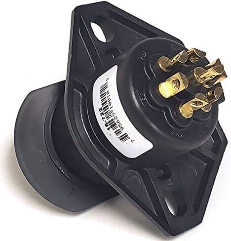 Belgrade Parts & Service, Inc. Phillips 16-722 7-Way HeavyDuty STA-Dry 2-Hole Ring Termination Split Pin Socket in Saudi Arabia