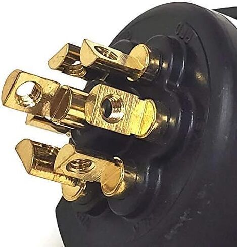 Belgrade Parts & Service, Inc. Phillips 16-722 7-Way HeavyDuty STA-Dry 2-Hole Ring Termination Split Pin Socket in Saudi Arabia