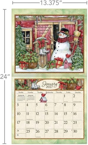 Bountiful Blessings 2027 Wall Calendar by Susan Winget in Saudi Arabia
