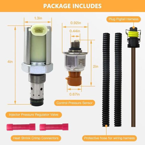 تمت ترقيته لصمام IPR Powerstroke 6.0L ومجموعة أجهزة استشعار ICP CM5126 AP63417 5C3Z9C968CA لفورد سوبر ديوتي F250/F350/F450/F550 (2003-2010) in Kuwait