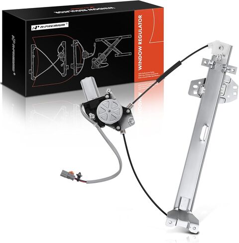 A-Premium Power Electric Window Regulator with Motor Compatible with Acura CL 2001-2002 Front Right Passenger Side in Kuwait