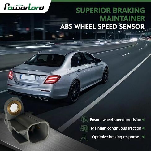 PLB028 2Pcs Rear ABS Wheel Speed Sensors for Ford Escape 2013-2019, Focus 2012-2018, C-Max 2013-2018, Lincoln MKC 2015-2019, with Automated Parking Assist, Rear Both Side, OE# AV6Z2C204A, CV6Z2C190A in Saudi Arabia