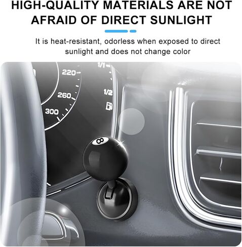 HZEL Car Joystick Push Start Button Cover, Ball Vehicle EngineStarter Stop Button Joystick, Auto Interior Decorative Ignition Switch Button Rocker, Universal for SUV RV Truck (Black) in Kuwait