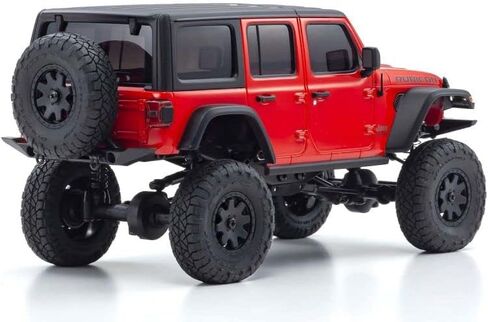 Kyosho 1/28 Mini-Z 4 Wheel Drive Jeep Wrangler RTR 8 AAA Batteries not inlcuded Red KYO32521R in Kuwait
