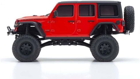 Kyosho 1/28 Mini-Z 4 Wheel Drive Jeep Wrangler RTR 8 AAA Batteries not inlcuded Red KYO32521R in Kuwait