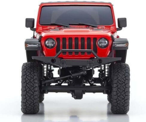 Kyosho 1/28 Mini-Z 4 Wheel Drive Jeep Wrangler RTR 8 AAA Batteries not inlcuded Red KYO32521R in Kuwait