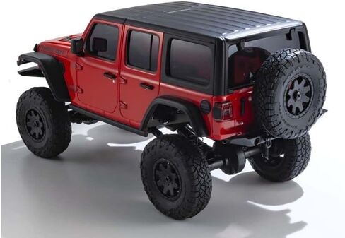 Kyosho 1/28 Mini-Z 4 Wheel Drive Jeep Wrangler RTR 8 AAA Batteries not inlcuded Red KYO32521R in Kuwait