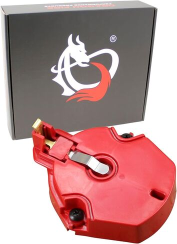AIP Electronics Dragon Fire Race Series دوار HEI أحمر لجميع موزعي الإشعال HEI V6 V8 GM Ford 12366641 OEM Fit HEI Rotor in Kuwait