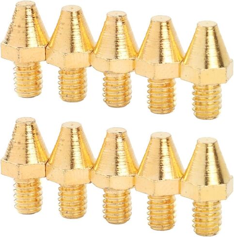 Golden MX Foot Pegs Spike Motorcycle for Harley for Cleats Pin Rivet Replacement Offroad Style Foot Pegs Floorboards Brake Pedal Peg(50pcs) in Saudi Arabia