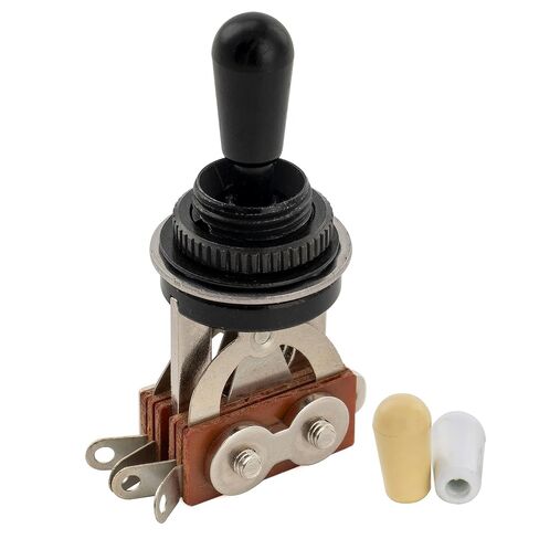 Musiclily Pro 3-Way Pickup Selector Toggle Switch for LP Style Electric Guitar, Nickel in Saudi Arabia