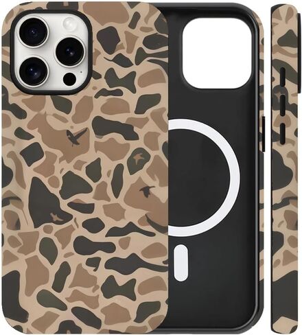 for iPhone 15 Case (2023) 6.1 inch, Cute Waterfowl Hunting Camo Camouflage Duck Hunters Phone case (for iPhone 15) in Saudi Arabia
