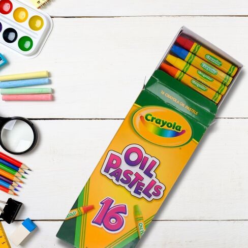 Crayola Oil Pastels, Assorted Colors, 16 Count in Kuwait