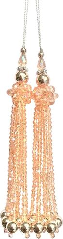 1 Pair Blouse Tassels for Bridal Dress Latkan Home Decor Accessories DIY Decor Curtains Cushions Tassel (White 2, 7 Inch) in Saudi Arabia