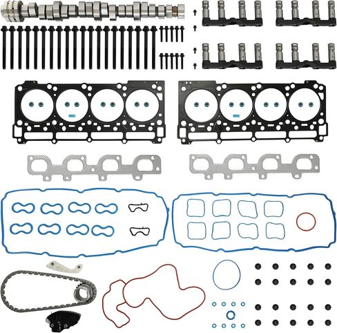 Hemi MDS 6.4L V8 Camshaft MDS Lifter Head Gasket Kit Fit For Dodge Challenger Charger Chrysler 300 Durango Jeep Grand Cherokee 2011-2020 Replace 5038419AB HS26568PT in Saudi Arabia