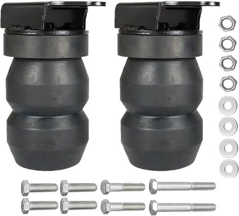 Rear Rubber Helper Suspension Springs Kit GMRCK25S Compatible With 1999-2010 Chevy Silverado GMC Sierra 1500 HD 2500 in Saudi Arabia