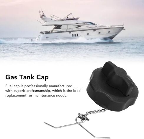 Fuel Tank Vented Cap, Threaded Neck Fuel Transfer Cap & Professional Replacement, Durable Leak-Proof Mini Cap, for HIDEA 2.5F 3.5F 4F 2-Stroke 4HP 3.5HP 2.5HP 6HP Boat Engine in Kuwait