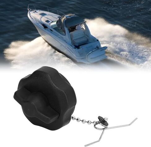 Fuel Tank Vented Cap, Threaded Neck Fuel Transfer Cap & Professional Replacement, Durable Leak-Proof Mini Cap, for HIDEA 2.5F 3.5F 4F 2-Stroke 4HP 3.5HP 2.5HP 6HP Boat Engine in Kuwait