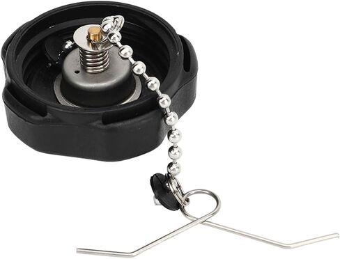 Fuel Tank Vented Cap, Threaded Neck Fuel Transfer Cap & Professional Replacement, Durable Leak-Proof Mini Cap, for HIDEA 2.5F 3.5F 4F 2-Stroke 4HP 3.5HP 2.5HP 6HP Boat Engine in Kuwait