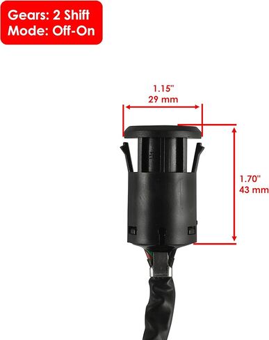 Caltric Ignition Key Switch Compatible with Honda 250 Trx250Te Trx250Tm Recon 250 2002-2009 2011 2012 2013 2014 2016-2021 Atv New in Kuwait