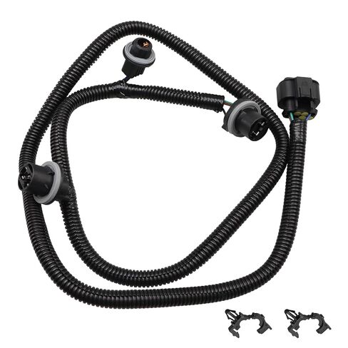Rear Tail Lamp Wiring Harness Driver Side Compatible with Chevrolet Silverado 1500 2014 2015, 2500 3500 HD 2015, GMC Sierra 3500 HD 2015 Replace # 23141278 (Fits 3 Bulb Sockets Only) in Kuwait