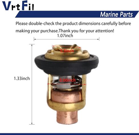19300-ZV5-043 Thermostat Compatible with Honda Outboard 25-50HP in Kuwait