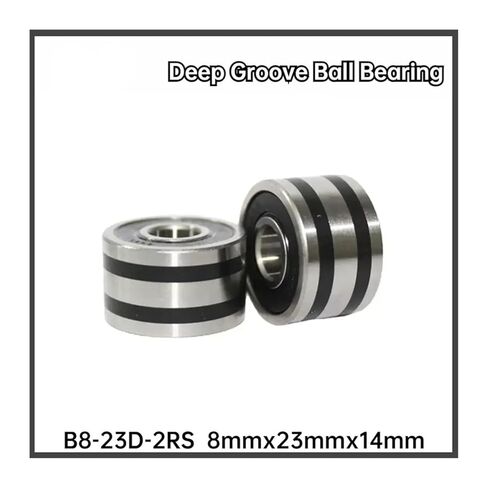 4/10PCS B8-23D Generator Air Conditioning Compressor Bearing Non-Standard 608-2RS 8 * 23 14MM Card Slot(B8-23d Card Slot,4Pcs) in Kuwait