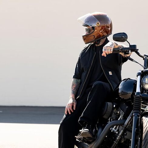Biltwell Gringo SV Metallic Whiskey Motorcycle Helmet ECE R22.06 DOT in Saudi Arabia