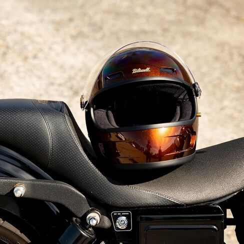 Biltwell Gringo SV Metallic Whiskey Motorcycle Helmet ECE R22.06 DOT in Saudi Arabia