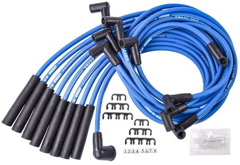 JEGS 412057 8.5 مم أسود فائق القوة r أسلاك كبيرة بلوك موبار 383 400 440 مع HEI C in Kuwait