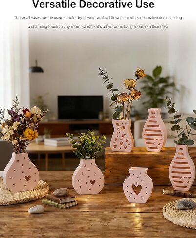 Cute Mini Vase Silicone Mold for DIY Craft - Reusable, Flexible, and Easy Demolding for DIY Lovers,Handmade Gift in Kuwait