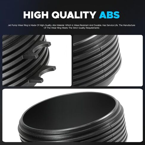 Spark Jet Pumps Wear Ring& Jet Pump Seal, High Performance Motorboat Wear Ring Parts Accessories Seal Kit for Sea-Doo Spark - Compatible with OEM Parts 267000813, 267000925, 267000883 in Saudi Arabia