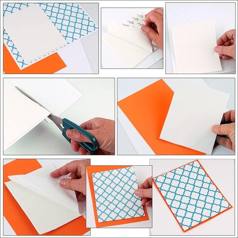 Scrapbook Adhesives by 3L Creative White 3D Foam Sheets Thin in Kuwait