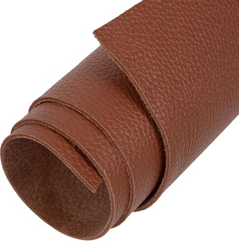 Shkira 6''X12'' Genuine White Dotted Leather Sheets for Hobby Workshops - Tooling Square - 2.0MM Thick Genuine Top Full Grain Oil Tan - Thick Leather Pieces in Saudi Arabia