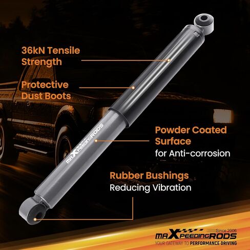مجموعة تخفيض maXpeedingrods 3 بوصات أمامية و5 بوصات خلفية مع صدمات G1 لسيارة Ford Ranger 2WD 1998-2015، ملفات إسقاط أمامية، طقم قلاب للمحور، صدمات إسقاط مطورة in Kuwait