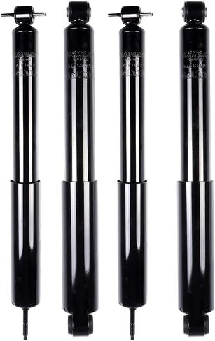 AUTOMUTO 4 Pcs Struts Shock Absorbers Compatible with 1987-1995 for Jeep Wrangler with 344088 344092 Auto Shocks - Front Rear in Kuwait