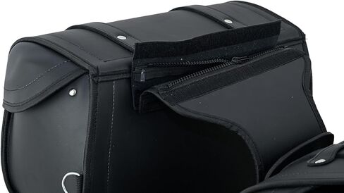 حقائب Vance Touring Elite سادة للدراجات النارية سعة 30 لتر PVC مقاومة للماء متوافقة مع نماذج Sportster Dyna Softail Touring Vstar Shadow Wide Glide (Touring Elite، عادي) in Kuwait