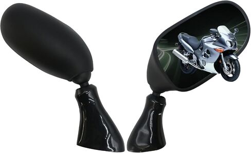 Motorcycle Rearview Mirrors OE Style Racing Mirrors(2PCS) for Suzuki Katana GSX600F GSX750F 1998-2006 Direct Fit OEM Style（Carbon Fiber Style​) in Kuwait