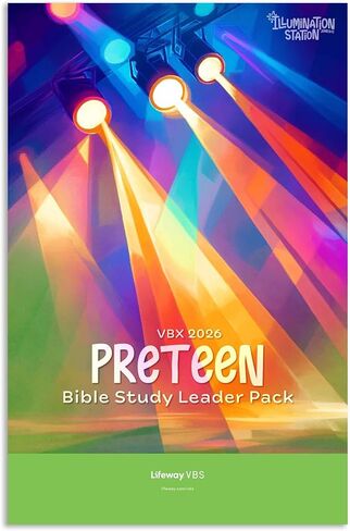 Lifeway Kids VBS 2026 Illumination Station VBX Preteen Bible Study Leader Pack in Kuwait