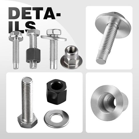 68193128AB Sidestep Hardware Mounting Kit Compatible with 2013-2019 Ram 1500 2500 3500, 2014-2019 Ram 4500 5500, Replaces # 68193128AA in Kuwait
