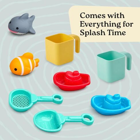 Little Acorn, Water Table for Toddlers 1-3 | Outdoor Toys for Toddlers 1-3 | Sensory Sand & Water Play Table for Kids Boys & Girls in Saudi Arabia